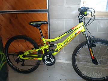 bici  biammortizzata 24