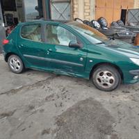 Ricambi Peugeot 206 1.4 benz 75cv del 1999