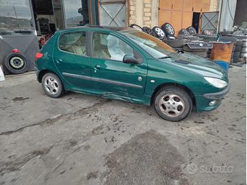 Ricambi Peugeot 206 1.4 benz 75cv del 1999