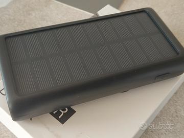 Power Bank Solare 26800mAh – Ricarica Rapida USB-C