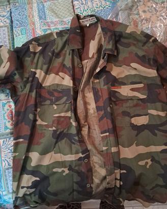 camicia e gillet militari uomo