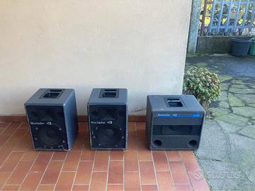 Coppia di casse attive Montarbo 210A + Sub 112SA