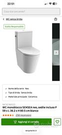 Wc Sensea Neo Monoblocco NUOVO