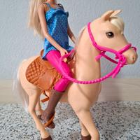 barbie con cavallo