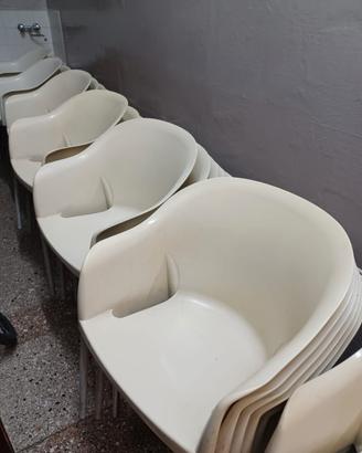 Sedie a poltroncina da esterno/interno, lavabili