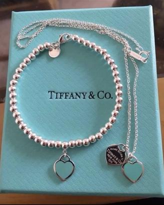 Set collana e bracciale Tiffany