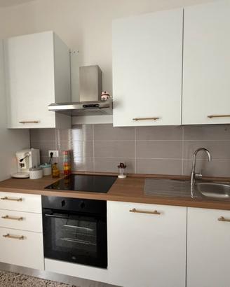 Cucina 3 m, piano induzione con elettrodomestici