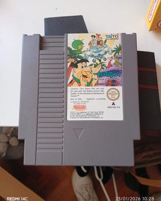 videogioco Nintendo Nes The Flintstones 