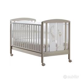 Lettino culla Pali tema Savana