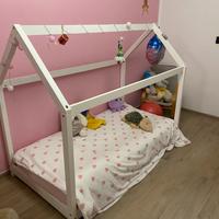 Letto montessoriano bimbo/bimba + materasso nuovo