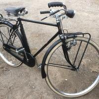 Bici d'epoca Bianchi Lusso Corallo sella BrooksB33