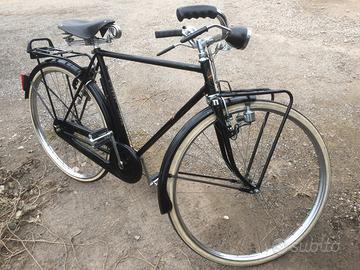 Bici d'epoca Bianchi Lusso Corallo sella BrooksB33