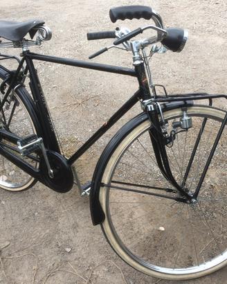 Bici d'epoca Bianchi Lusso Corallo sella BrooksB33