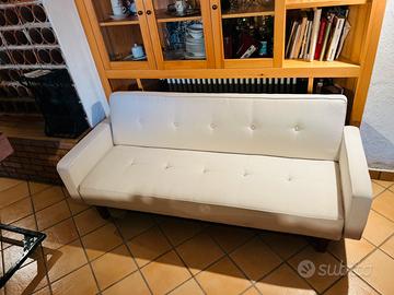 Divano Letto 3 Posti in Tessuto - Stile moderno