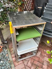 Carrello portateglie Impasti pizza