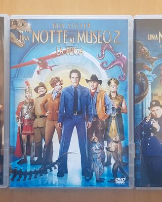 DVD Trilogia "Notte al museo"