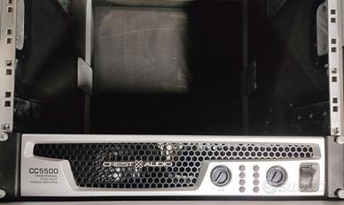 Crest cc5500 amplificatore finale