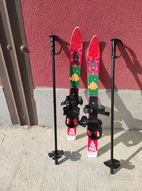 Scii bambino in plastica