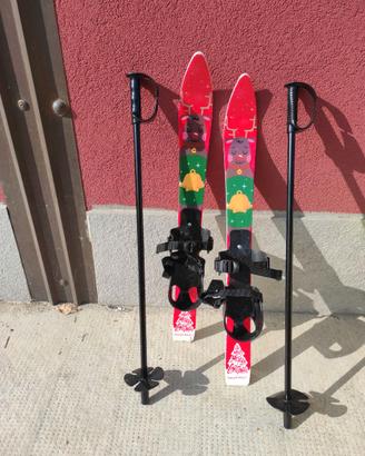 Scii bambino in plastica