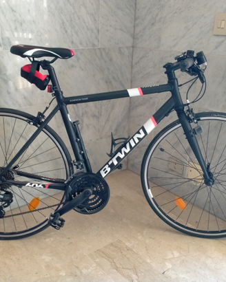 Bicicletta Mountain City Bike Triban500 accessori