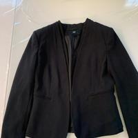 Giacca blazer h&m donna nera