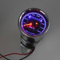 TACHIMETRO CONTACHILOMETRI CROMATO 60 mm CUSTOM HA