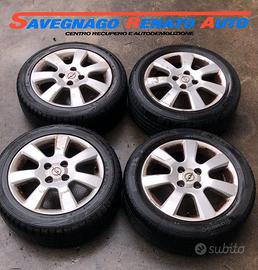 4 cerchi lega OPEL 15" POLLICI