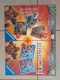 Puzzle + Memory Gormiti
