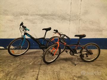 2 Mountain Bike B'Twin - taglia ragazzo/junior