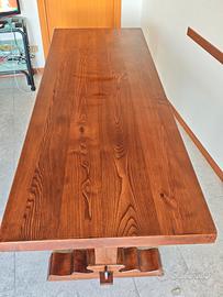 Tavolo fratino in legno massiccio –  220x80 cm

