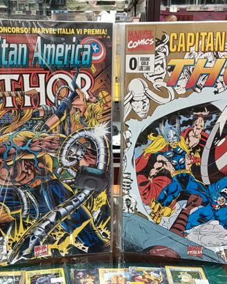 Capitan America e Thor 1/86 + manifesto + zero