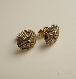 Orecchini Corbula Filigrana Sarda Oro Artigianali