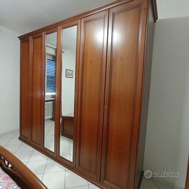 camera da letto in legno