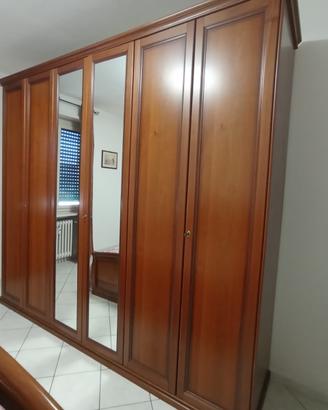 camera da letto in legno