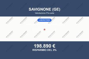 Immobile in asta di 442 m² a Savignone