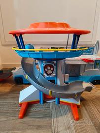 paw Patrol  camion e quartier generale 