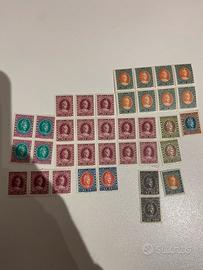 Marche da bollo e francobolli in lire vari