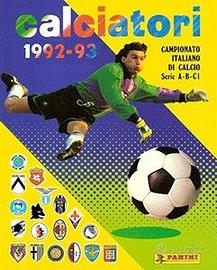 Album calciatori panini 1992/93 completo