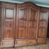 armadio noce massello 