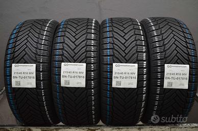 4 Pneumatici 215/45 R16 Michelin Alpin 6