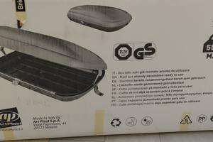 Baule portatutto universale per tetto auto, 320Lt