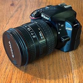 NIKON D3300 + obiettivi NIKON 18-55 e SIGMA 28-200