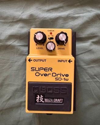 BOSS Waza Craft SD-1W Super Overdrive