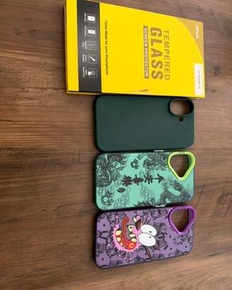 Cover iPhone 16 e Vetro Temprato