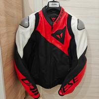 giubbotto Dainese pelle 52 nuovo con etichette 