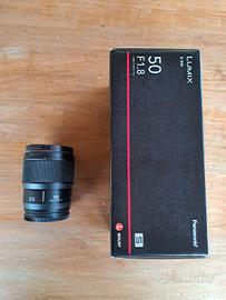 obbiettivo panasonic lumix 50 mm f 1.8