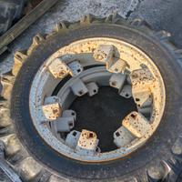 Set 2 ruote ant 12.4-28 per LANDINI 10000 1978-199