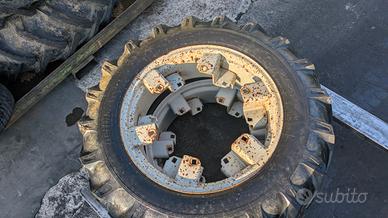 Set 2 ruote ant 12.4-28 per LANDINI 10000 1978-199