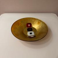 Piatto Centrotavola in vetro di Murano diam.37 cm.