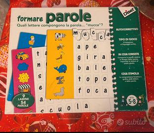 gioco didattico “Formare Parole” diset-completo